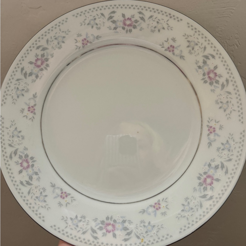 Floral Patterned Dinner Plate
